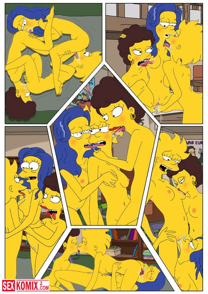 Мардж И Лиза Симпсон Порно Комикс