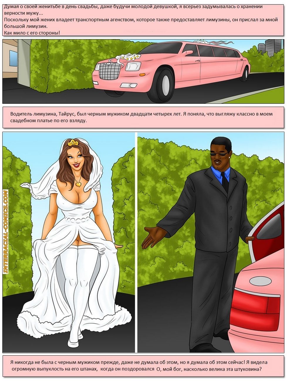 Водитель лимузина трахнул невесту по дороге на свадьбу порно видео