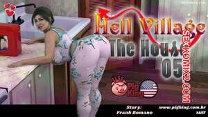 Порно комикс 3D Адская деревня. Дом. Часть 5. Hell Village. The House. PigKing