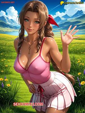Порно комикс аниме Aerith Gainsborough. Final Fantasy. Anilvl