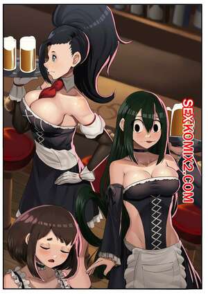 Порно комикс Академия. Моя Геройская Служанка. Nico mo