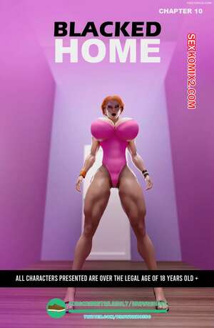 Порно комикс 3D Черный дом. Часть 10. Blacked Home. Brown Shoes