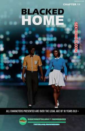 Порно комикс 3D Черный дом. Часть 11. Blacked Home. Brown Shoes