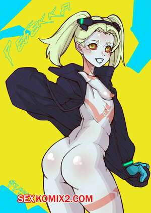 Порно комикс Cyberpunk 2077. Rebecca. Ребекка. Xiaohua