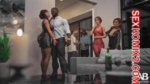 Порно комикс 3D Dinner Guests. TAB109.