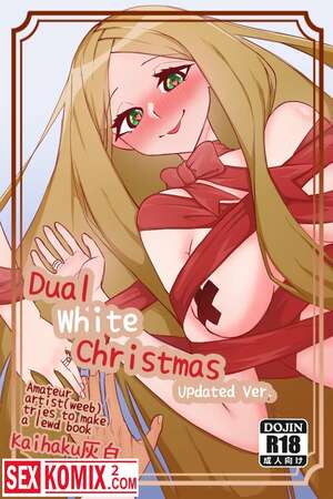 Порно комикс Двойное белое рождество. Kaihaku Haiiro.