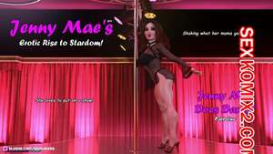 Порно комикс 3D Дженни Мэй танцует. Часть 1. Jenny Mae Does Dance. Whilakers