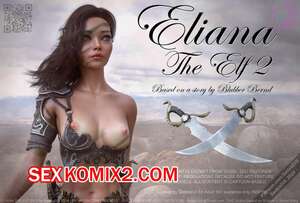 Порно комикс 3D Элиана Эльфийка. Часть 2. Eliana The Elf. SedesDiS
