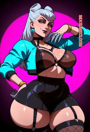 Порно комикс Evelynn. Floxin