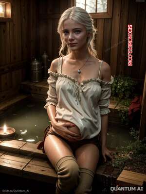 Порно комикс Freya Allan. The Witcher Ciri Bath. QuantumAI
