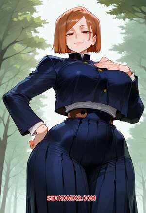 Порно комикс Jujutsu Kaisen. Нобара думала, что сможет одолеть его. RandoAI