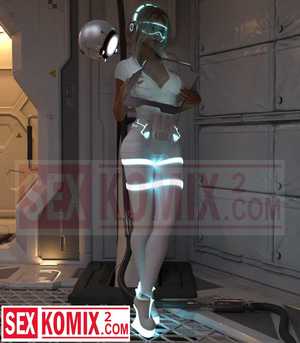 Порно комикс Космический пират.