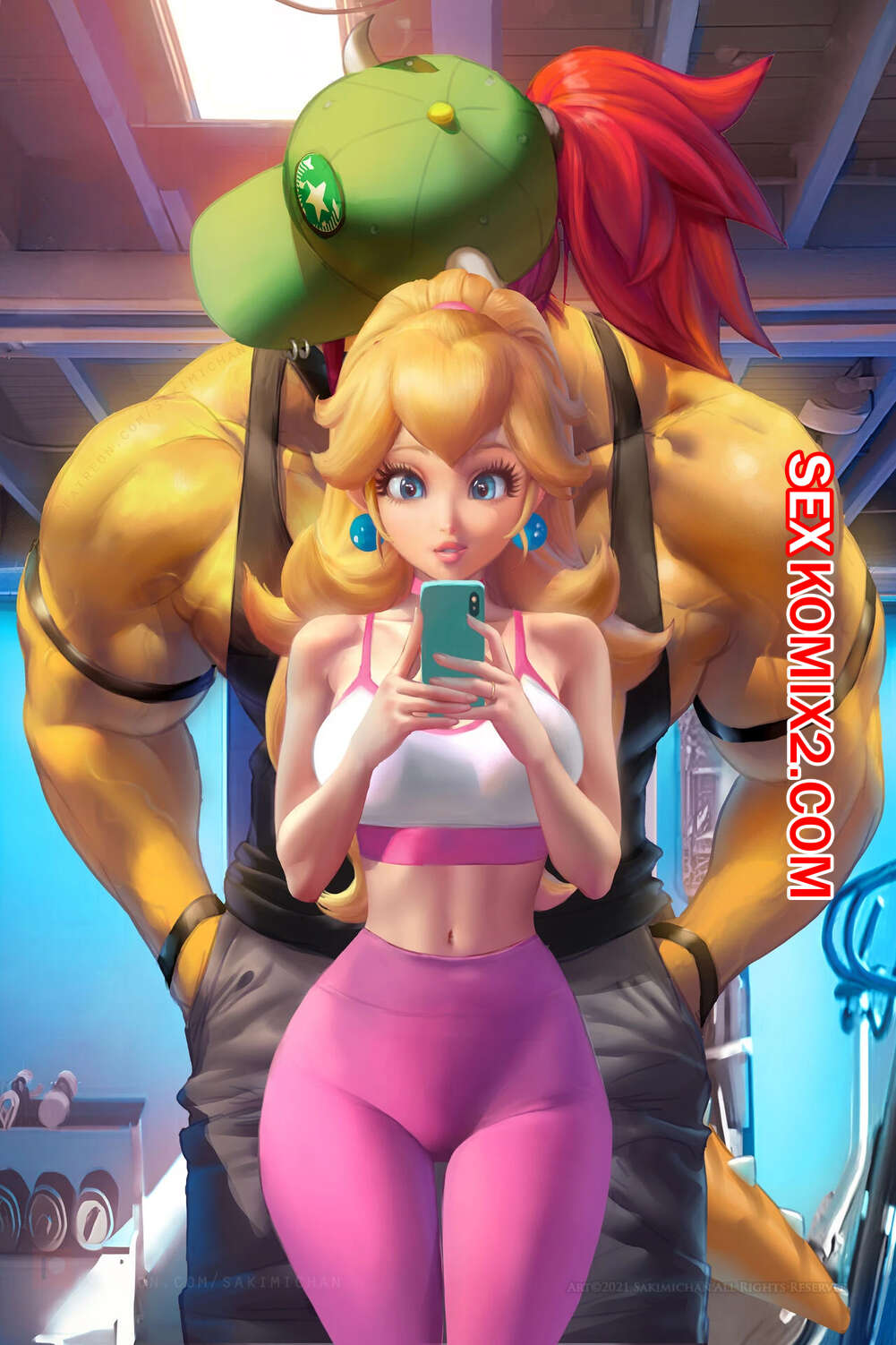 ✅️ Порно комикс Марио. Тренировочный день Пич. Princess Peach Gym Days.  Sakimichan. секс комикс блондинка Пич тренировалась | Порно комиксы на  русском языке только для взрослых | sexkomix2.com