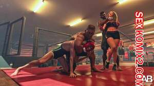 Порно комикс 3D Matt and Maggies MMA Training. Tab109.