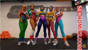 Порно комикс 3D Милфы в восьмидесятых. MILFs in 80s. Crispy Cheese.