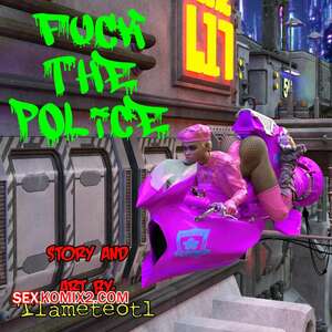Порно комикс Нахер копов. Fuck the police. Tlameteotl