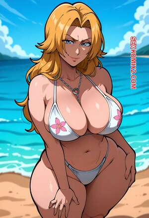 Порно комикс Rangiku Matsumoto 3. Floxin