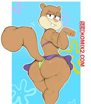 Порно комикс Sandy Cheeks. spongebob squarepants. usnarbit