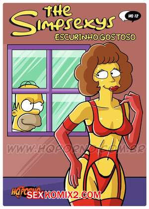 Порно комикс Симпсексы. Часть 12. Вкуснятина в темноте. Os Simpsexys. HQPorno