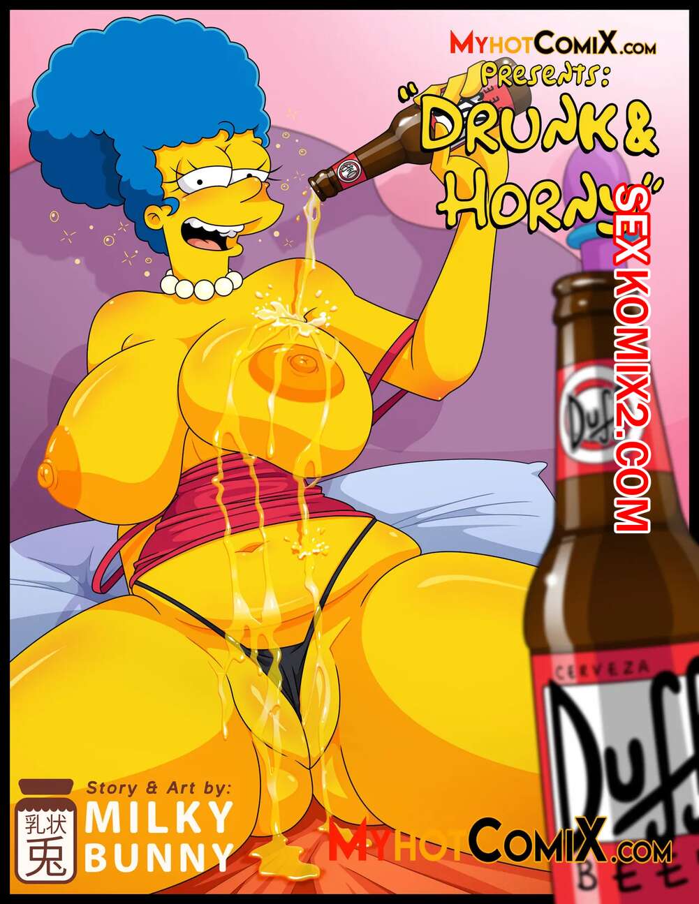 ✅️ Порно комикс Симпсоны. Пьяная и возбужденная. Drunk and Horny. The  Simpsons. MyhotComiX. | Порно комиксы на русском языке только для взрослых  | sexkomix2.com