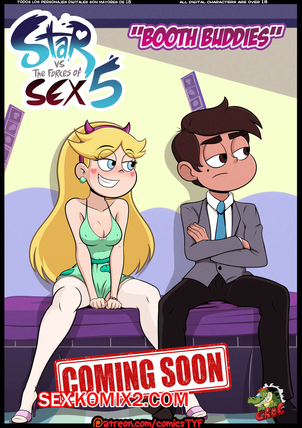 ✅️ Порно комикс Стар против сил секса. Часть 5. Star Vs The Forces Of Sex.  Croc секс комикс целовался со своей | Порно комиксы на русском языке только  для взрослых | sexkomix2.com