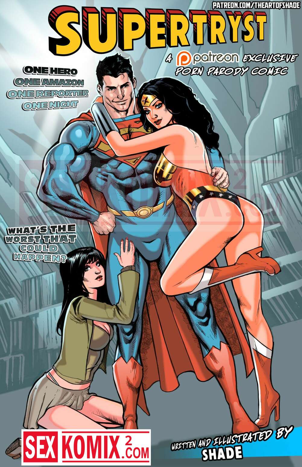 Супермен порно комикс фото 62
