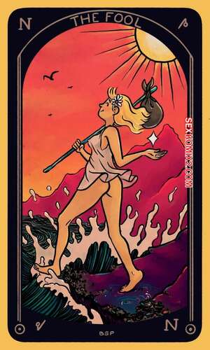 Порно комикс Tarot cards. BeeSpaceProgram.