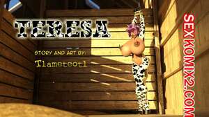 Порно комикс 3D Тереза. Teresa. Tlameteotl.