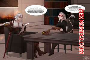 Порно комикс The Witcher. Контракт с Цири. Horny Oni