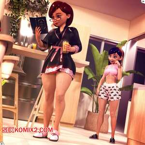 Порно комикс 3D Threes A Pair 2. The Incredibles. URQqURQq.