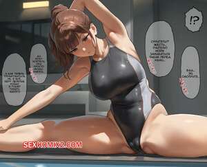 Порно комикс Тренер клуба по плаванию, которая разрешает потрогать грудь в награду. Часть 15