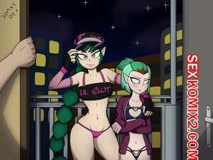 Порно комикс Визит Блайт. A Blight Visit. DrakeRex