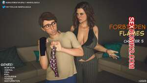 Порно комикс 3D Запретное пламя. Часть 5. Forbidden Flames. MandoLogica